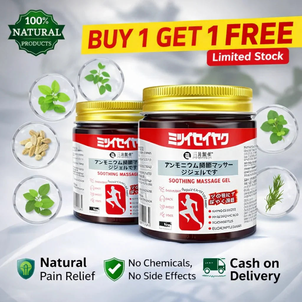 Japanese Instant Pain Relief Soothing Massage Gel