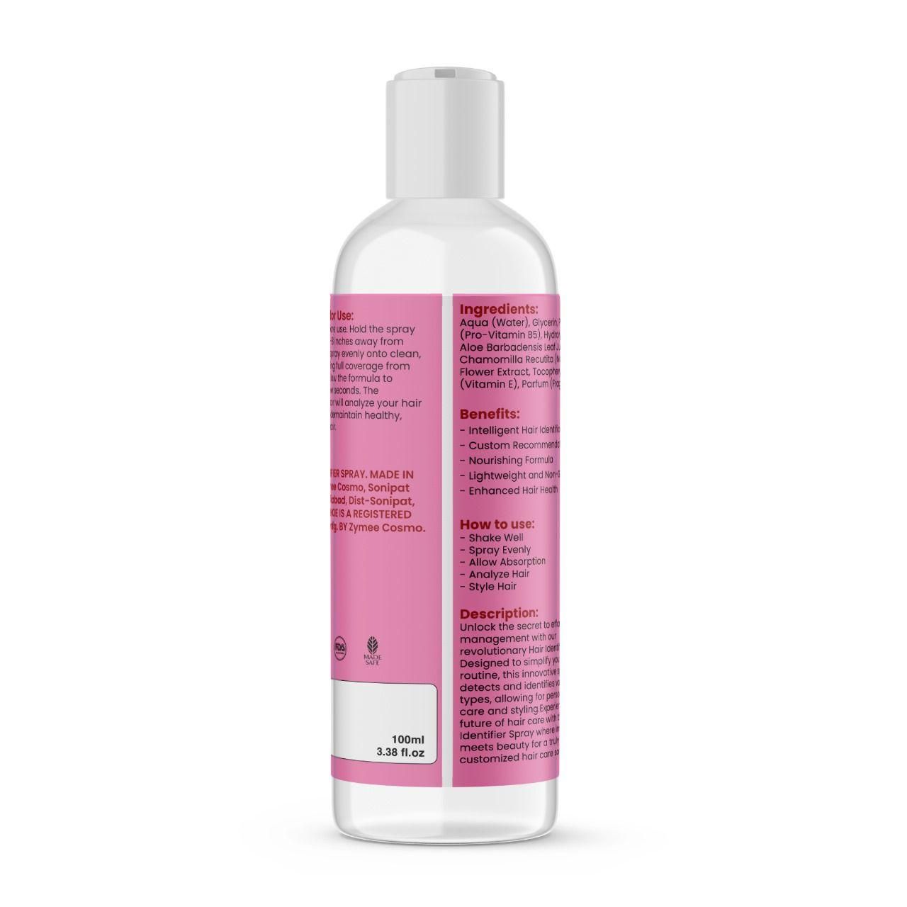 Hair Identifier Spray 100ml (Pack Of 1)