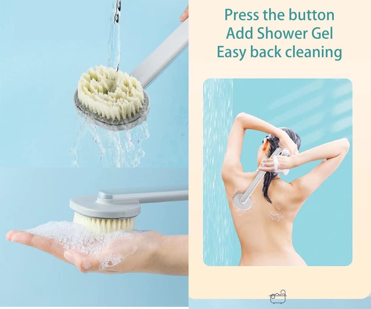 Long Handle Bath Massage Cleaning Brush