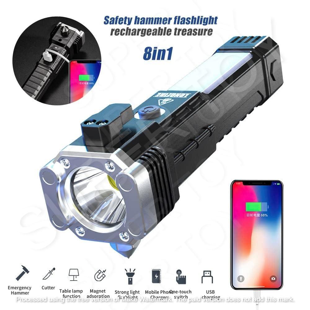 Torch - Hammer Torch LED Flashlight with powerbank C2399203