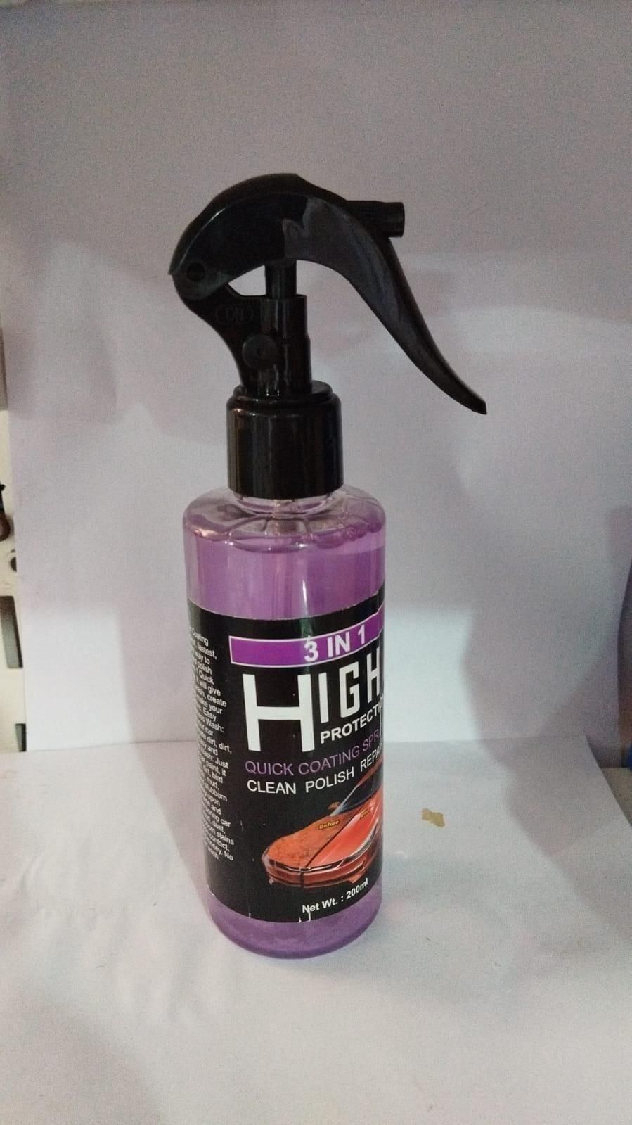 3 in 1 High Protection Quick Car Ceramic Coating Spray. 1