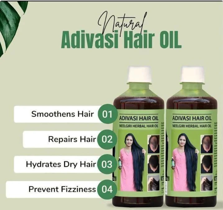 🔥LAST DAY Sale🔥Adivasi Jeeva Sanjivani Herbal Hair Oil BUY 1 GET 1 FREE🔥 (LIMITED TIME OFFER TODAY ONLY)