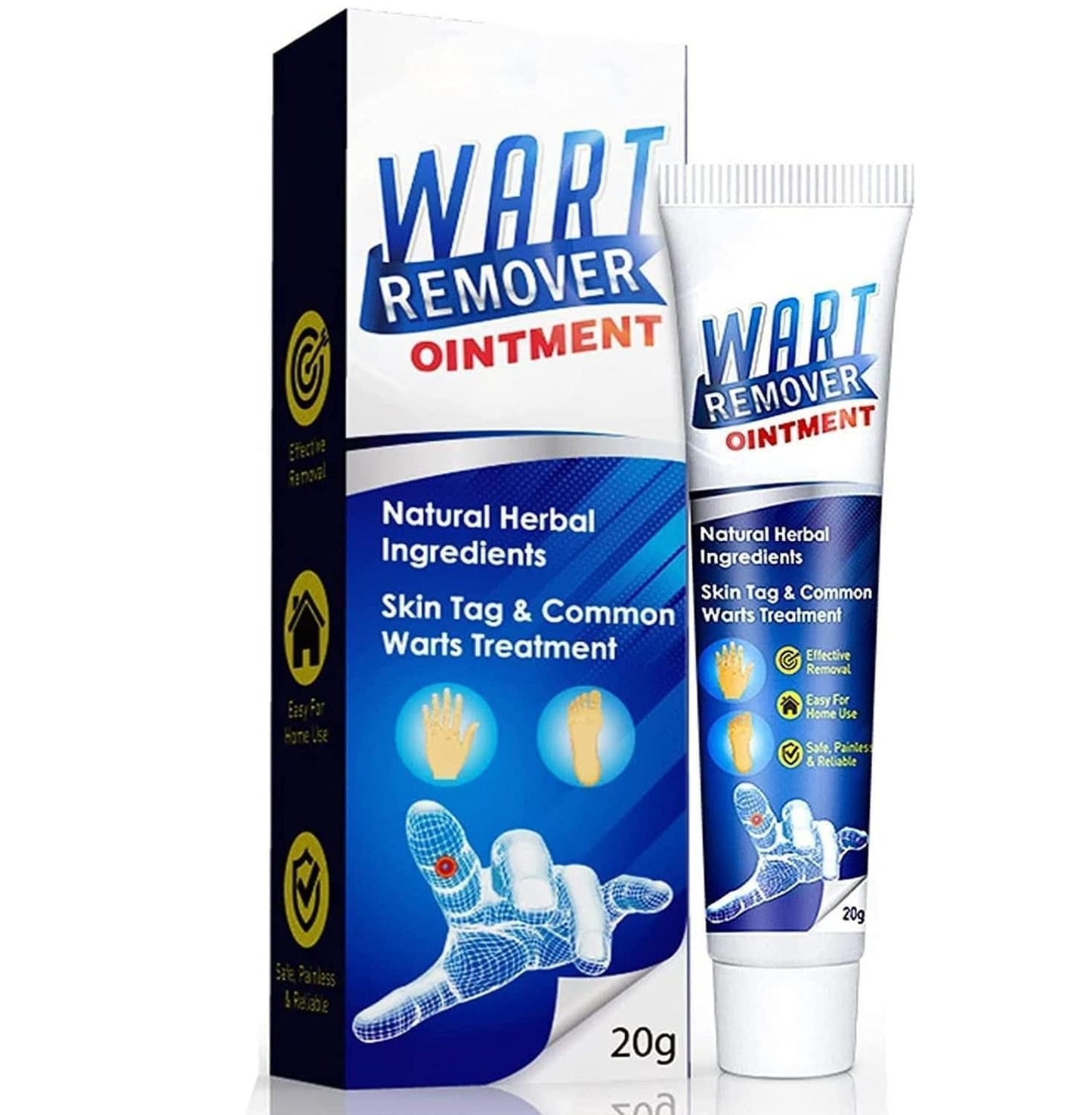 Herbal Wartoff Removal Cream Doctors Recommended (Pack of 2)