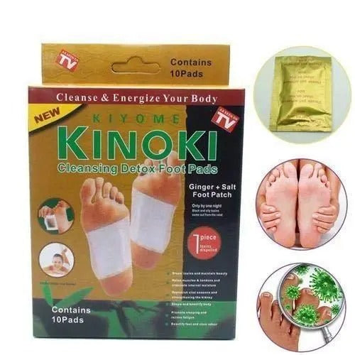 100% Merbal & Fat Loss Detox Foot Pads (1 BOX = 10 PATCHES)